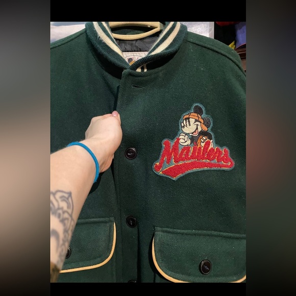 Vintage/Antique Mickey Mouse Letterman Jacket - Picture 3 of 6